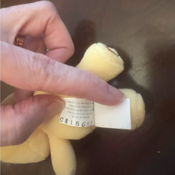 Care Bears Yellow Funshine Bear Plush with Clip - Picture 5 of 7
